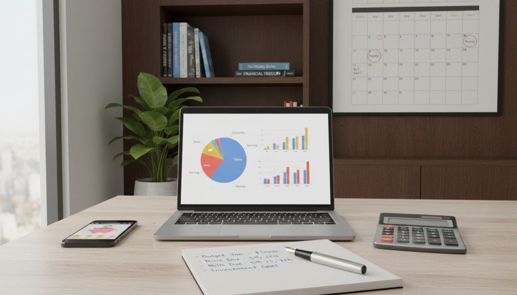 opciones herramientas presupuesto mensual